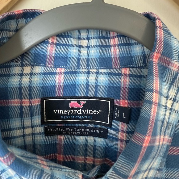 Vineyard Vines Performance Plaid Tucker Shirt - Picture 3 of 5
